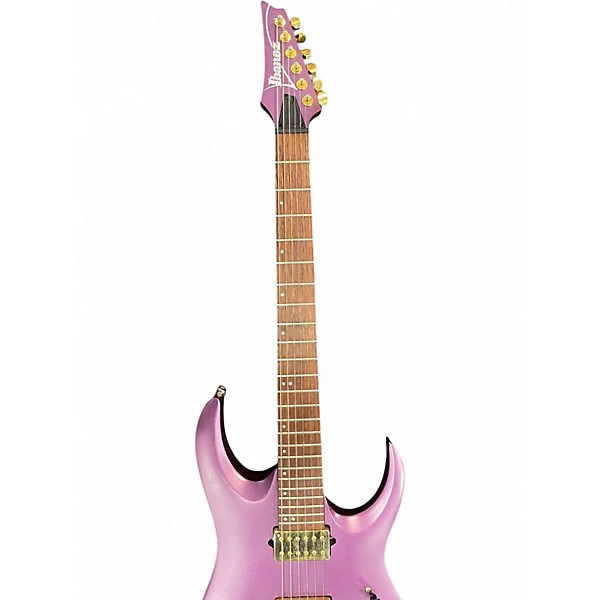 Used Ibanez RGAR42HP METALLIC PURPLE FLAT Solid Body Electric Guitar