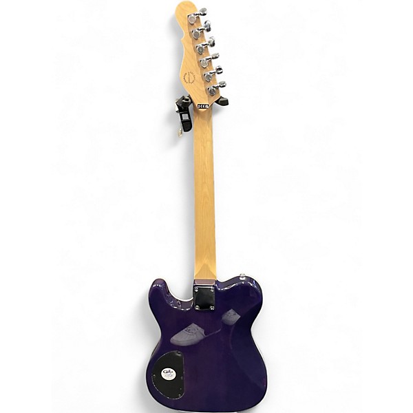 Used G&L ASAT Deluxe Trans Purple Solid Body Electric Guitar
