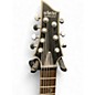 Used Schecter Guitar Research Damien Platinum Satin Black Solid Body Electric Guitar