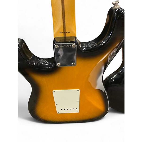 Used Fender Jv modified 50s  Tobacco Sunburst Solid Body Electric Guitar