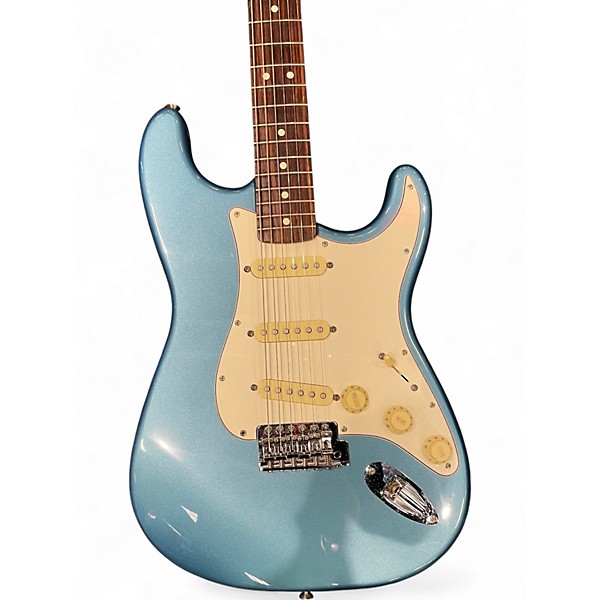 Used Fender Standard Stratocaster BLUE Solid Body Electric Guitar