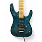 Used ESP MH103QM QUILT TEAL TOP Solid Body Electric Guitar
