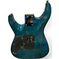Used ESP MH103QM QUILT TEAL TOP Solid Body Electric Guitar