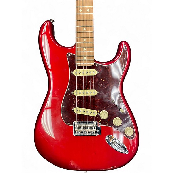 Used Fender Player Stratocaster Red Solid Body Electric Guitar