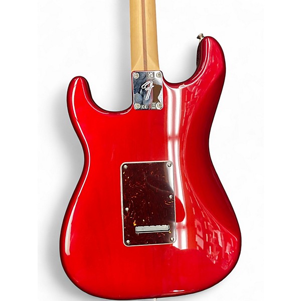 Used Fender Player Stratocaster Red Solid Body Electric Guitar