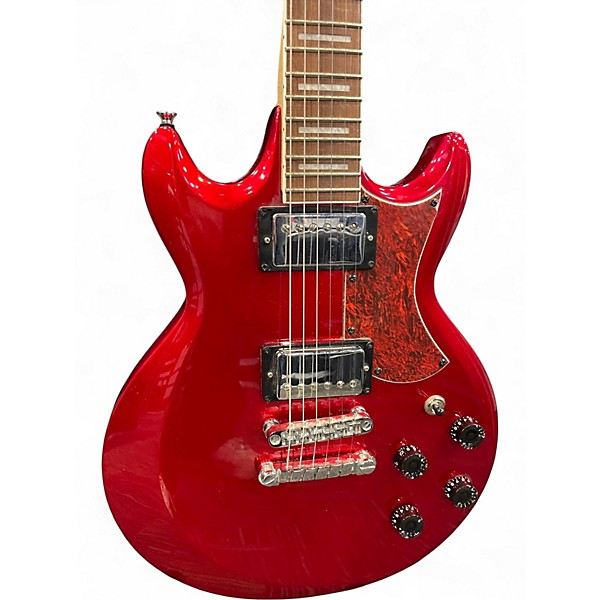 Used Ibanez AX120 Red Solid Body Electric Guitar