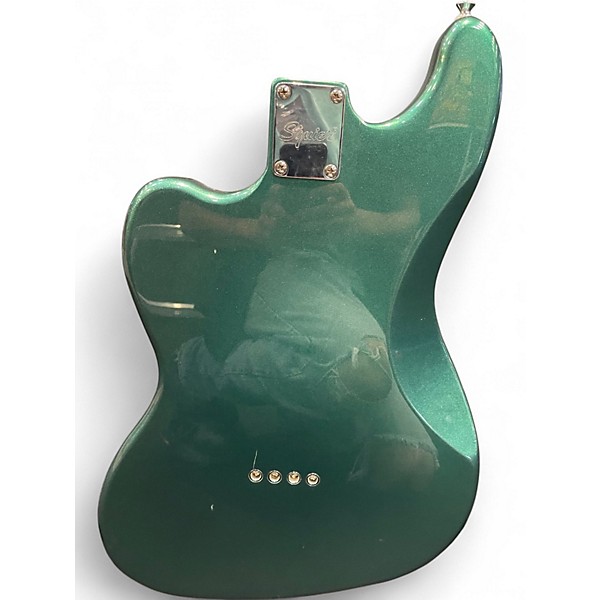 Used Squier PARANORMAL RASCAL BASS Sherwood Green Electric Bass Guitar