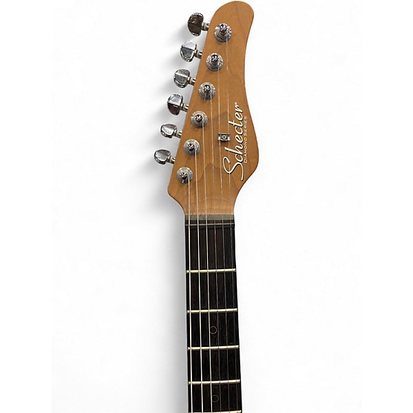 Used Schecter Guitar Research DIAMOND SERIES NICK JOHNSTON ATOMIC CORAL Solid Body Electric Guitar