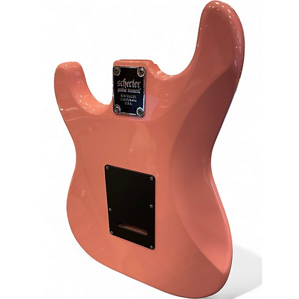 Used Schecter Guitar Research DIAMOND SERIES NICK JOHNSTON ATOMIC CORAL Solid Body Electric Guitar