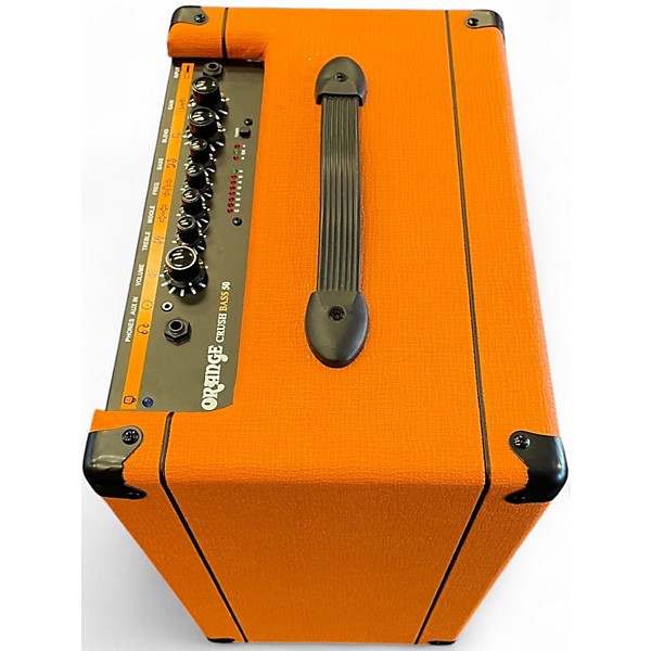 Used Orange Amplifiers Crush Bass 50 Bass Combo Amp