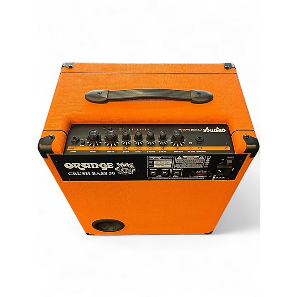 Used Orange Amplifiers Crush Bass 50 Bass Combo Amp
