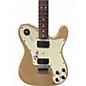 Used Fender Chris Shiflett Telecaster Deluxe Shoreline Gold Solid Body Electric Guitar