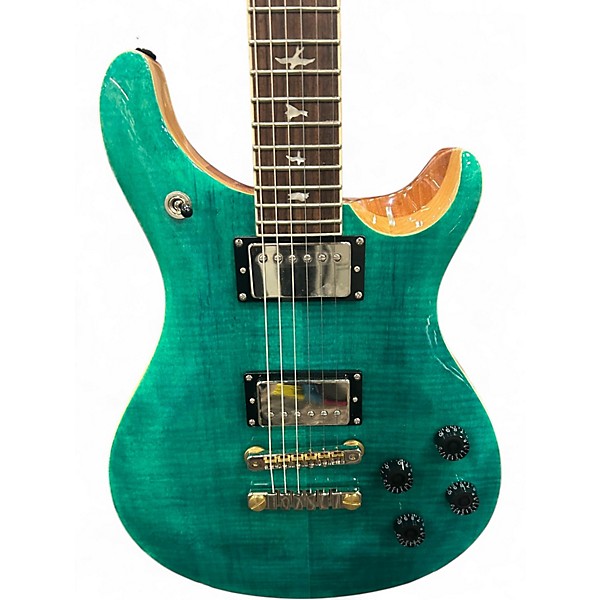 Used PRS SE McCarty 594 Turquoise Solid Body Electric Guitar