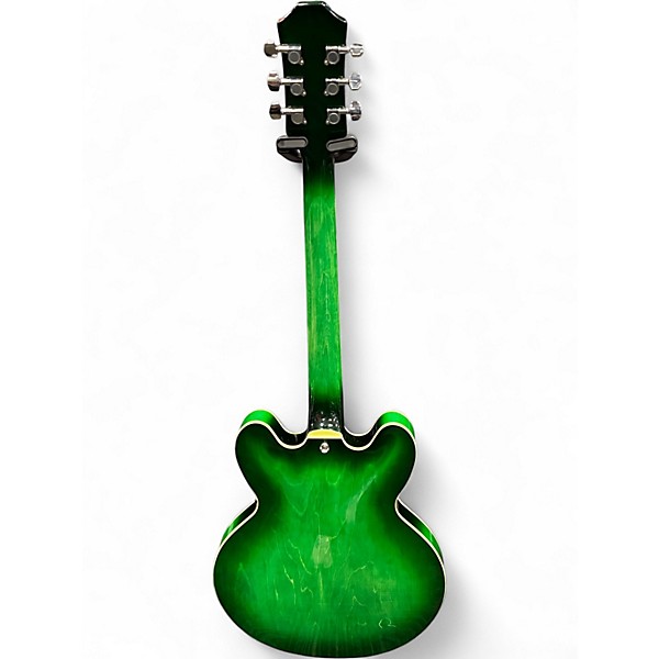 Used Xaviere 335 STYLE GREEN Solid Body Electric Guitar