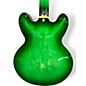 Used Xaviere 335 STYLE GREEN Solid Body Electric Guitar