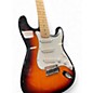 Used Starcaster by Fender Stratocaster 2 Tone Sunburst Solid Body Electric Guitar