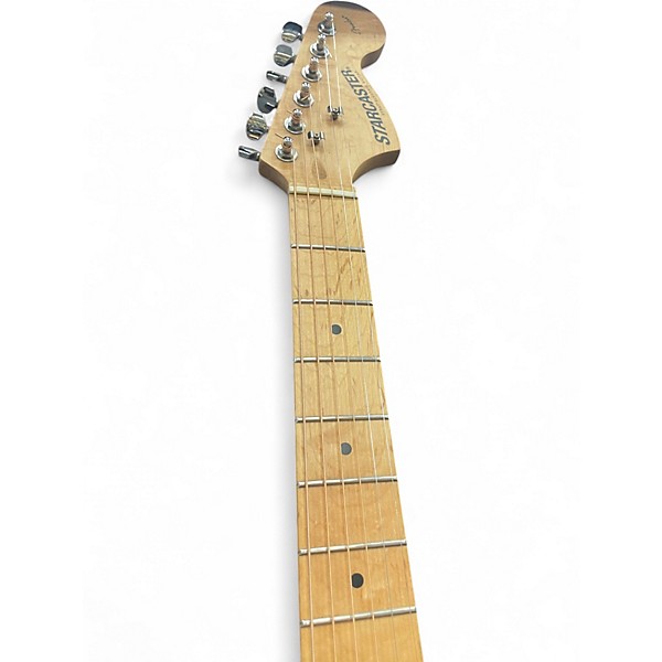 Used Starcaster by Fender Stratocaster 2 Tone Sunburst Solid Body Electric Guitar