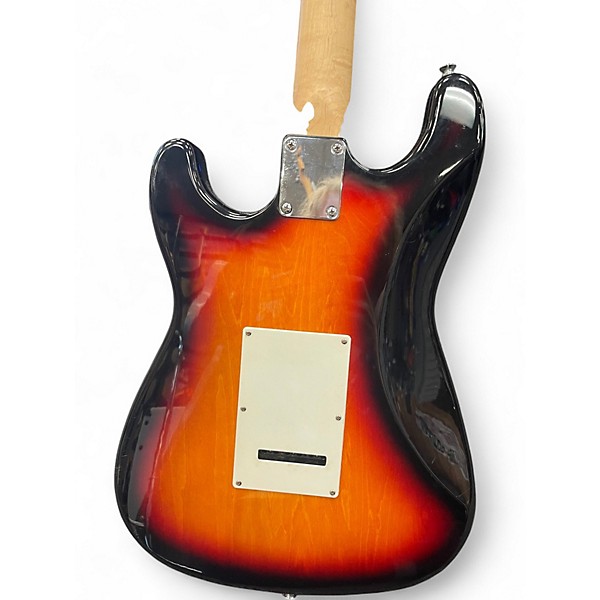Used Starcaster by Fender Stratocaster 2 Tone Sunburst Solid Body Electric Guitar
