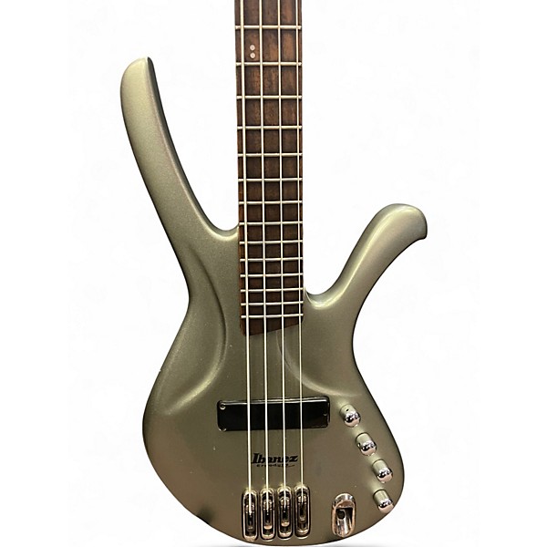 Used Ibanez eda 900 Pewter Electric Bass Guitar
