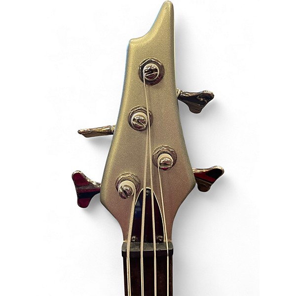 Used Ibanez eda 900 Pewter Electric Bass Guitar