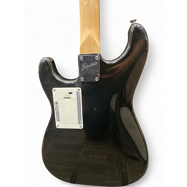 Used Squier Stratocaster RockBand MIDI Controller Black and White Solid Body Electric Guitar