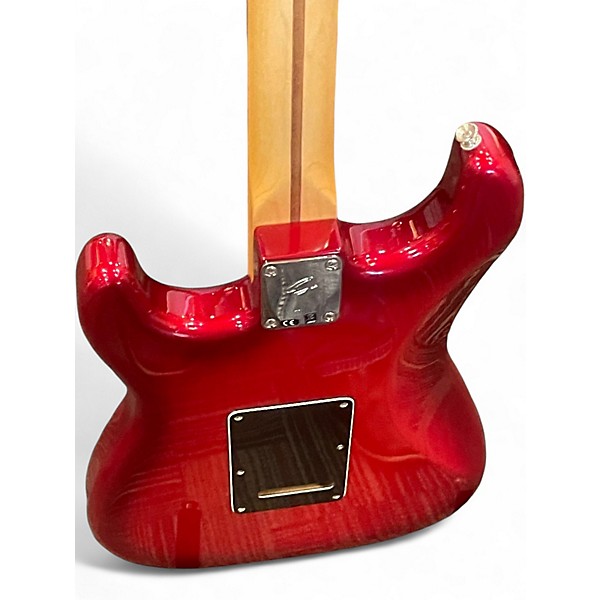 Used Fender Player Stratocaster Candy Apple Red Solid Body Electric Guitar