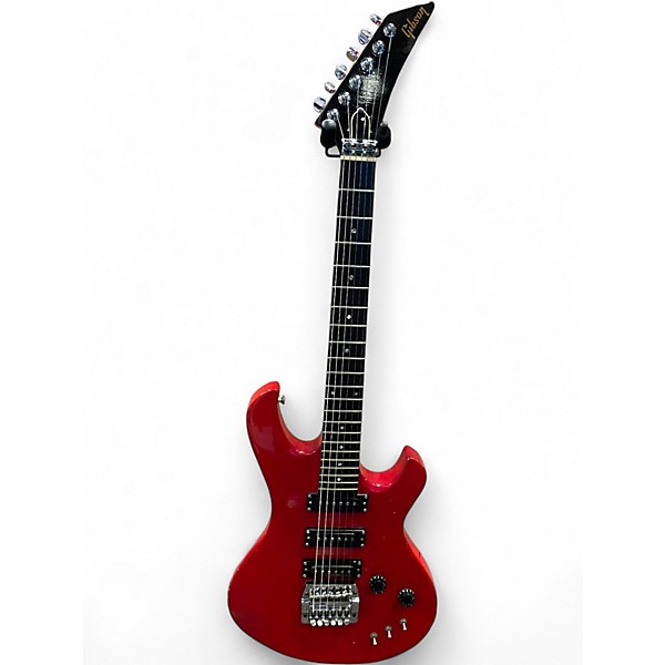 Used Gibson Q300/3000 Red Solid Body Electric Guitar