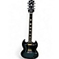 Used Gibson SG Standard Blue to Black Fade Solid Body Electric Guitar thumbnail