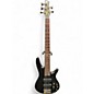 Used Ibanez SR505T 5 String Trans Black Electric Bass Guitar thumbnail