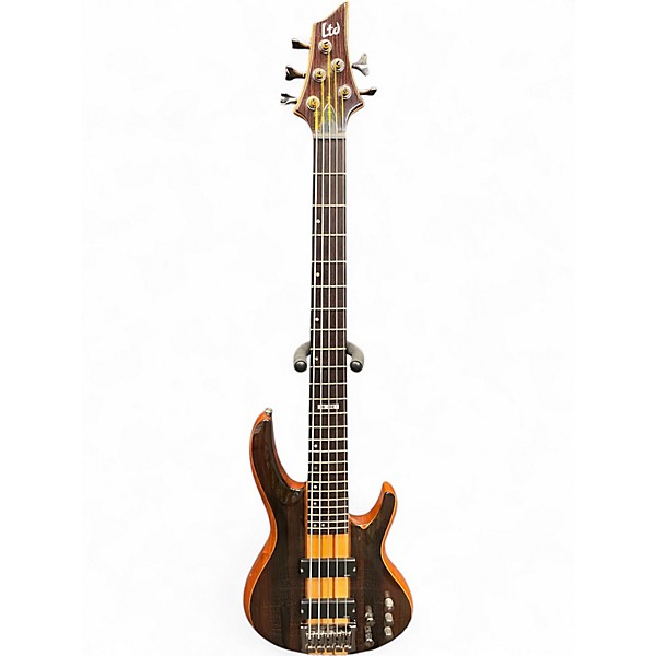 Used ESP LTD B5E 5 String Mahogany Electric Bass Guitar