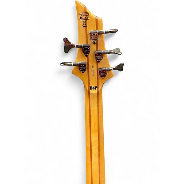 Used ESP LTD B5E 5 String Mahogany Electric Bass Guitar