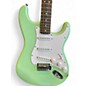 Used Squier Standard Stratocaster Surf Green Solid Body Electric Guitar