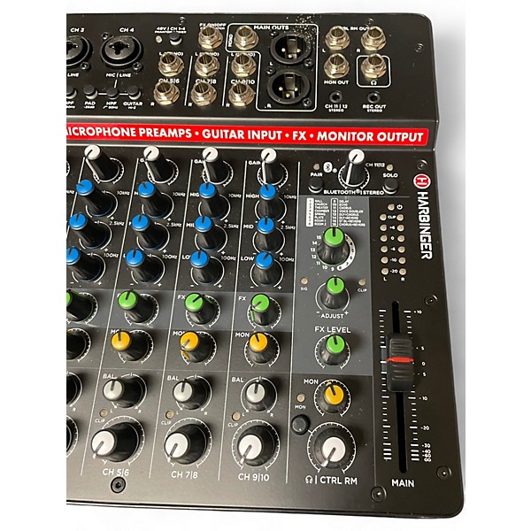 Used Harbinger LV12 Unpowered Mixer