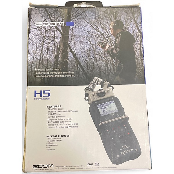 Used Zoom H5 MultiTrack Recorder