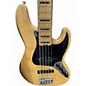 Used Fender American Elite Jazz Bass 5 String Natural Electric Bass Guitar