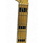 Used Fender American Elite Jazz Bass 5 String Natural Electric Bass Guitar