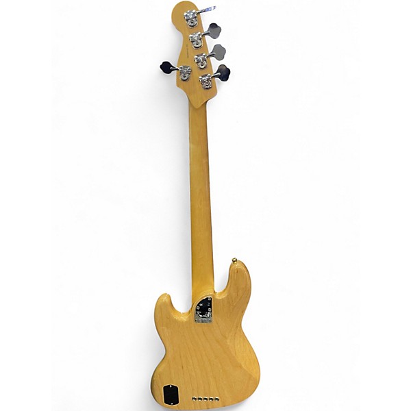 Used Fender American Elite Jazz Bass 5 String Natural Electric Bass Guitar