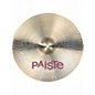 Used Paiste 18in 2002 Power Crash Cymbal