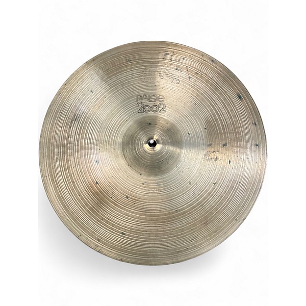 Used Paiste 15in 2002 Sound Edge HiHat Top Cymbal