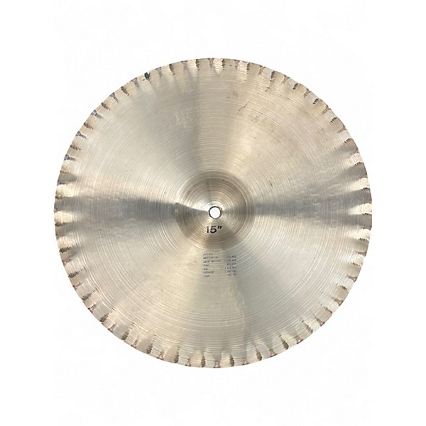 Used Paiste 15in 2002 Sound Edge HiHat Bottom Cymbal