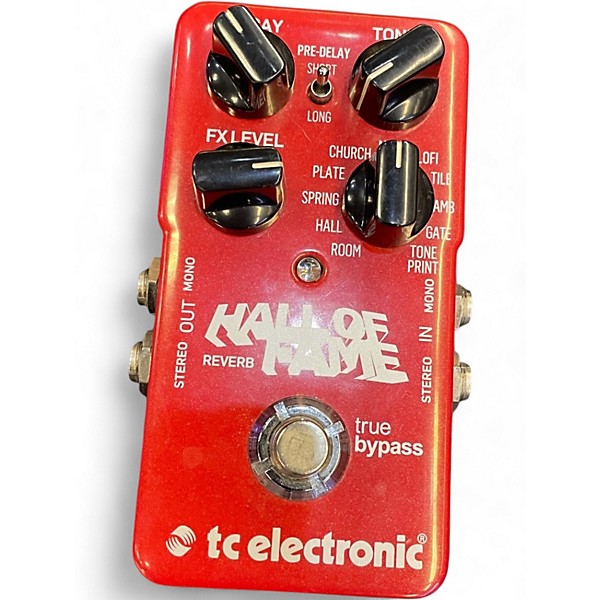 Used TC Electronic Hall Of Fame Reverb Effect Pedal