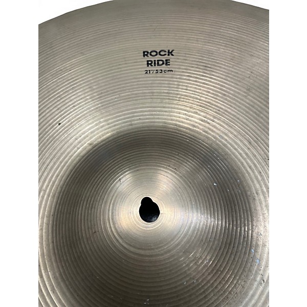Used Zildjian 21in Rock Ride Cymbal