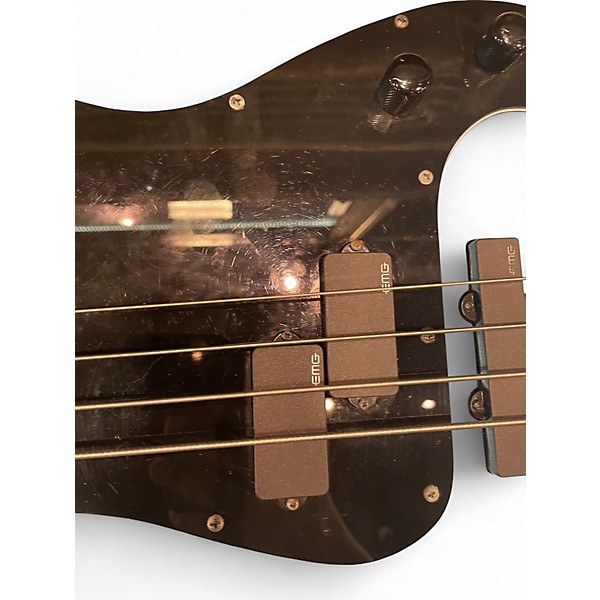 Used ESP E-II AP-4 4-String Blue Electric Bass Guitar