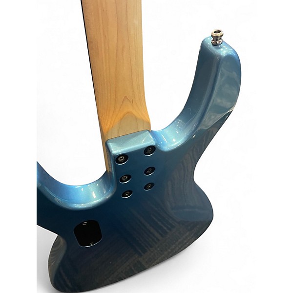 Used ESP E-II AP-4 4-String Blue Electric Bass Guitar