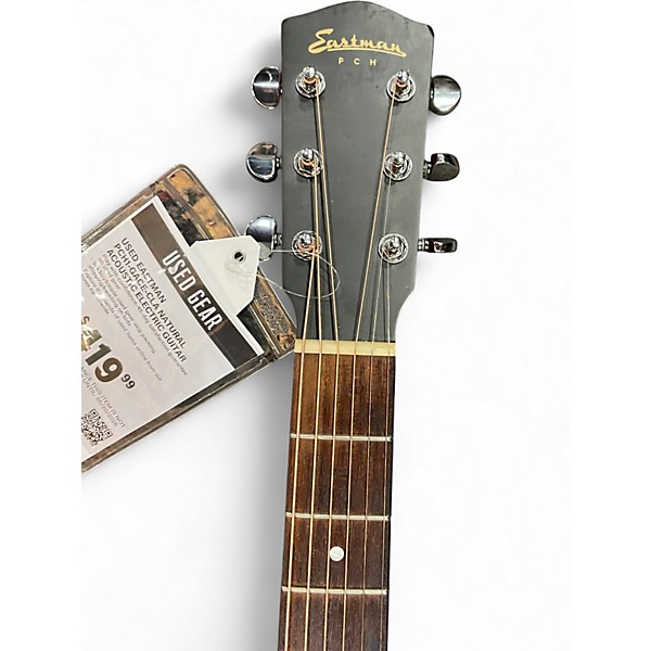 Used Eastman PCH1-GACE-CLA Natural Acoustic Electric Guitar