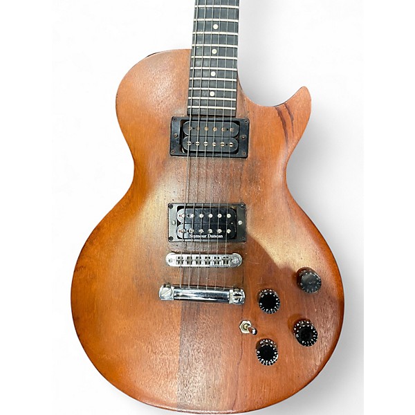 Vintage 1981 Gibson Firebrand Les Paul Natural Solid Body Electric Guitar