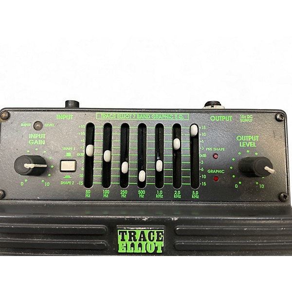 Used Trace Elliot 7 band graphic eq Pedal