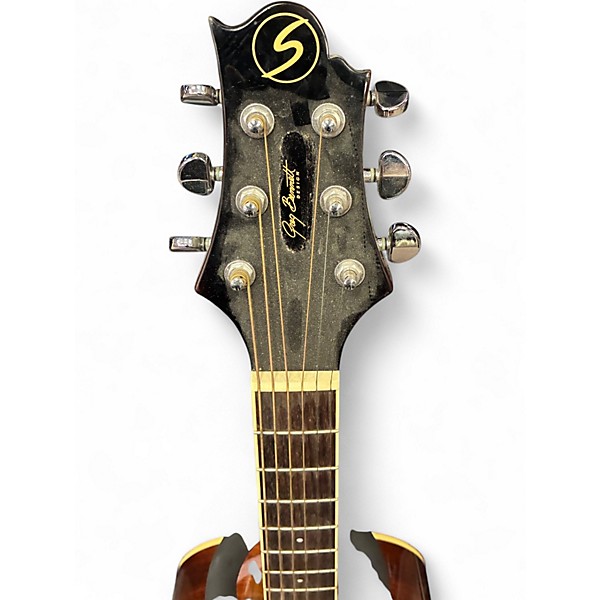 Used Greg Bennett Design by Samick ST62 Natural Acoustic Guitar