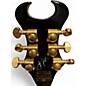 Used Schecter Guitar Research sinister custom-s Black and Gold Solid Body Electric Guitar