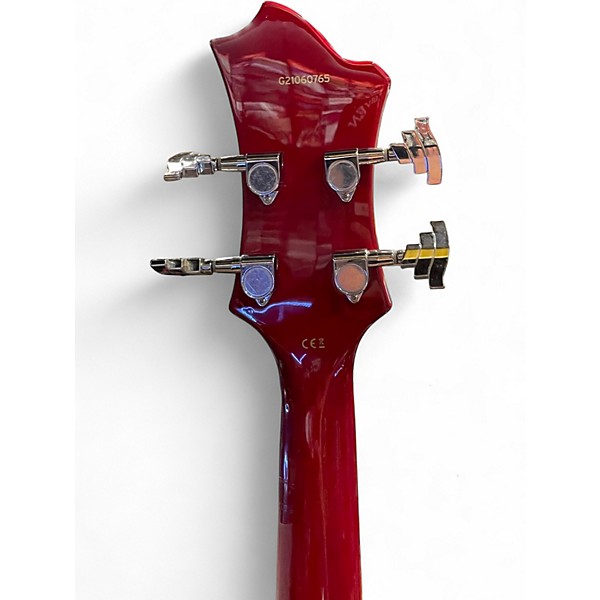 Used Hagstrom Viking bass Wine Red Electric Bass Guitar